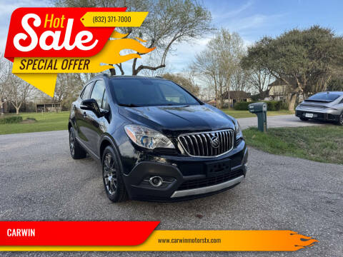 2016 Buick Encore for sale at CARWIN in Katy TX