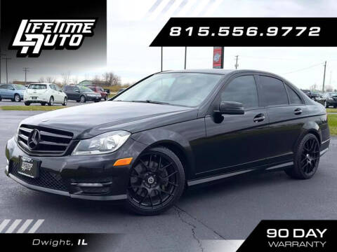 2013 Mercedes-Benz C-Class for sale at Lifetime Auto in Dwight IL