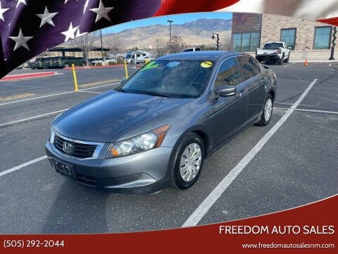 2010 Honda Accord for sale at Freedom Auto Sales in Albuquerque NM