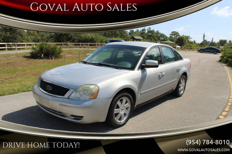 2005 Ford Five Hundred for sale at Goval Auto Sales in Pompano Beach FL