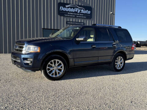 2017 Ford Expedition for sale at Double TT Auto in Montezuma KS