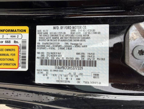 2017 Ford Mustang GT