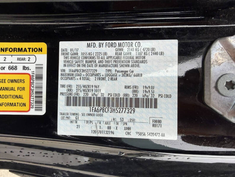 2017 Ford Mustang GT