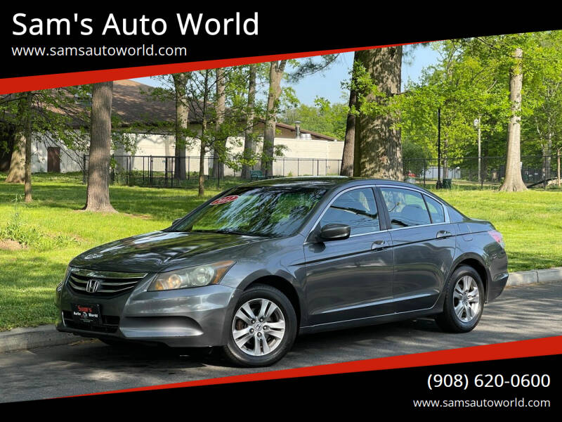 2012 Honda Accord for sale at Sam's Auto World in Roselle NJ