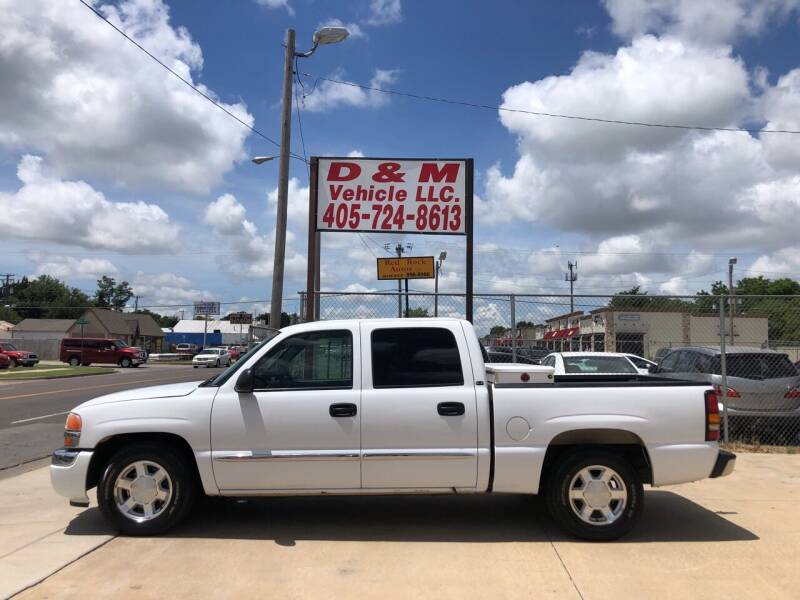 2005 GMC Sierra 1500 for sale at D & M Vehicle LLC in Oklahoma City OK