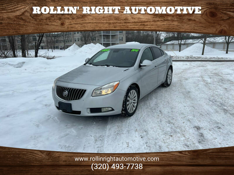 2012 Buick Regal for sale at Rollin' Right Automotive in Saint Cloud MN