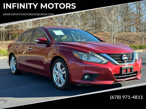 2017 Nissan Altima for sale at INFINITY MOTORS in Gainesville GA