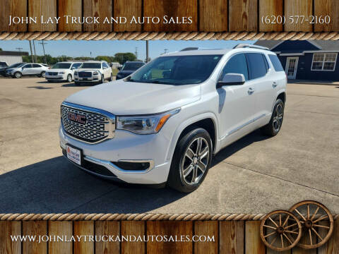 2017 GMC Acadia for sale at John Lay Truck and Auto Sales in Independence KS