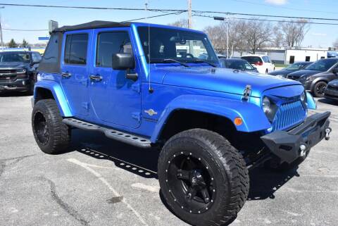 2014 Jeep Wrangler Unlimited for sale at World Class Motors in Rockford IL