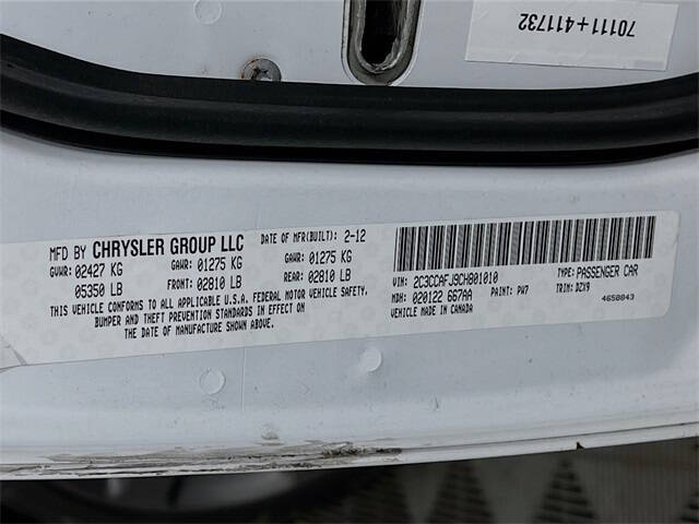 2012 Chrysler 300 SRT8