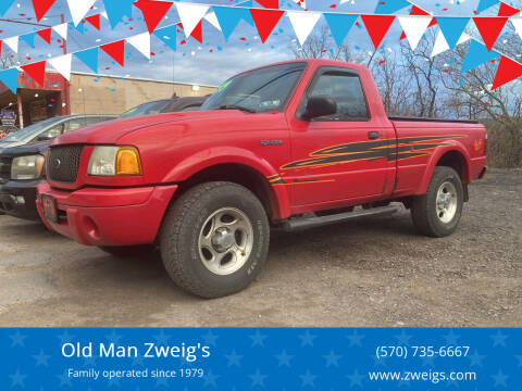 2003 Ford Ranger for sale at Old Man Zweig's in Plymouth PA