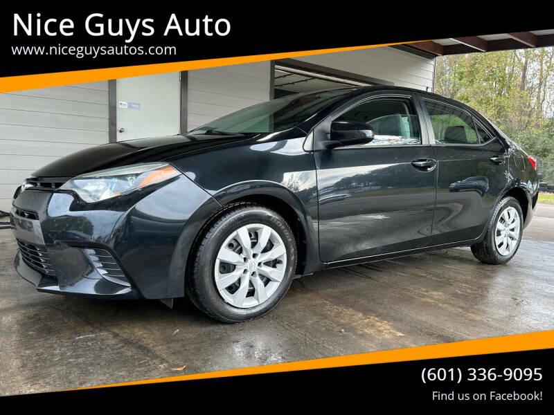 2015 Toyota Corolla for sale at Nice Guys Auto in Hattiesburg MS