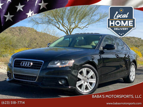 2010 Audi A4 for sale at Baba's Motorsports, LLC in Phoenix AZ