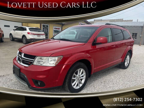 2016 Dodge Journey for sale at Lovett Used Cars LLC in Washington IN