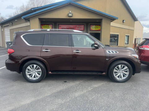 2017 Infiniti QX80 for sale at Advantage Auto Sales in Garden City ID