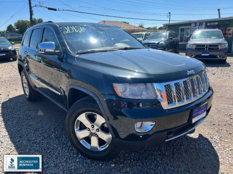 2012 Jeep Grand Cherokee for sale at 3-B Auto Sales in Aurora CO