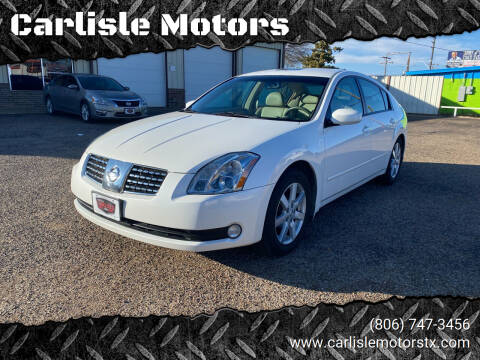 2006 Nissan Maxima for sale at Carlisle Motors in Lubbock TX