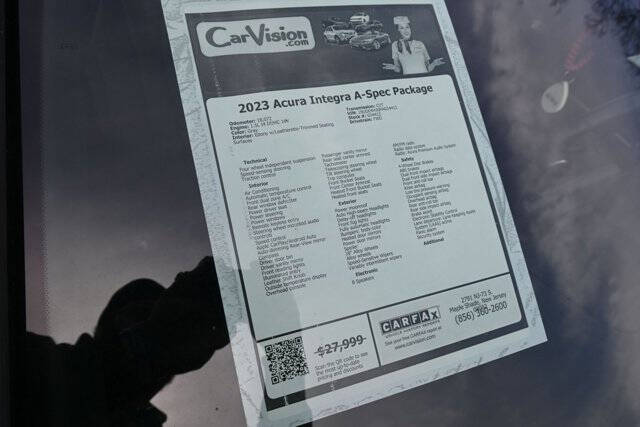 2023 Acura Integra w/A-SPEC