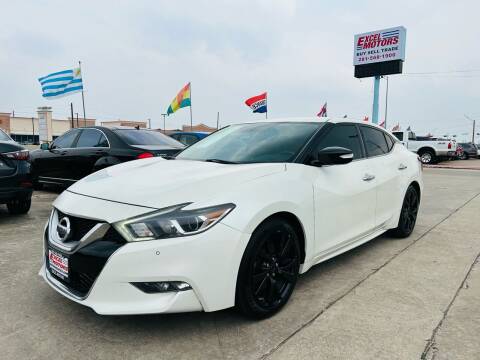 2017 Nissan Maxima for sale at Excel Motors in Houston TX