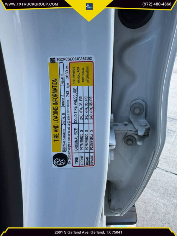 2018 Chevrolet Silverado 1500