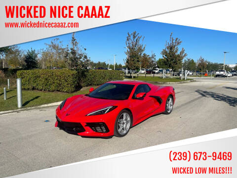 2021 Chevrolet Corvette for sale at WICKED NICE CAAAZ in Cape Coral FL