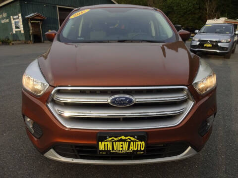 2017 Ford Escape for sale at MOUNTAIN VIEW AUTO in Lyndonville VT