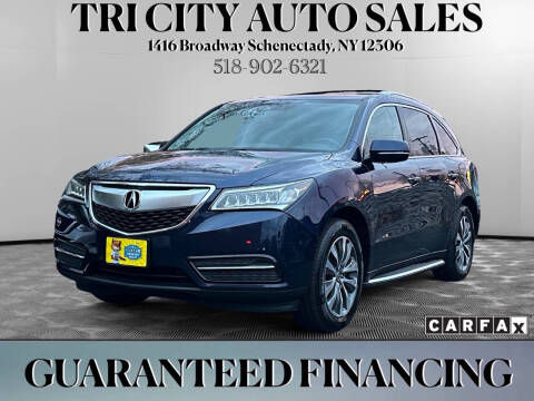 2016 Acura MDX for sale at Tri City Auto Sales in Schenectady NY