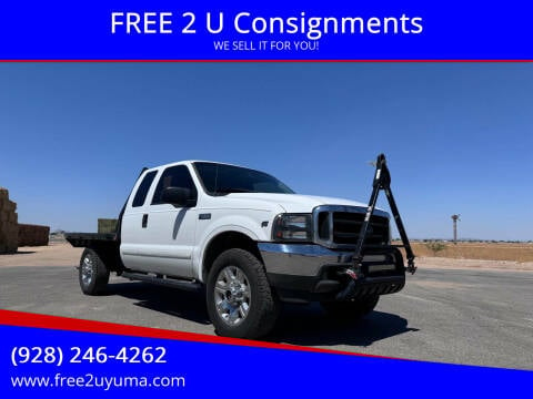 2002 Ford F-250 Super Duty for sale at FREE 2 U Consignments in Yuma AZ