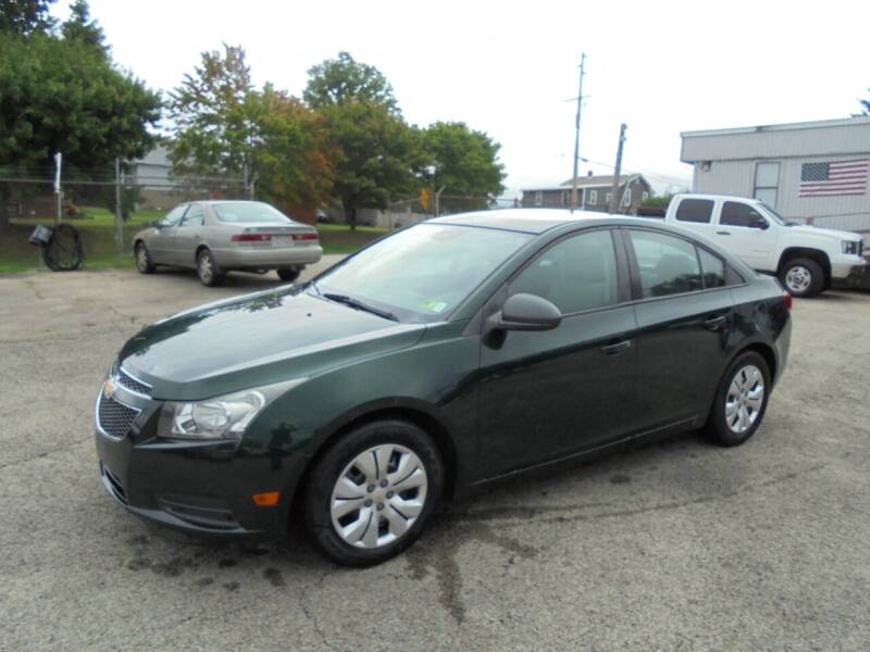 2014 Chevrolet Cruze for sale at B & G AUTO SALES in Uniontown PA