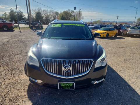 2015 Buick Enclave for sale at Canyon View Auto Sales in Cedar City UT