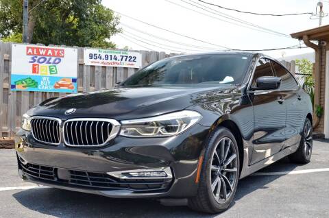 2018 BMW 6 Series for sale at ALWAYSSOLD123 INC in Fort Lauderdale FL