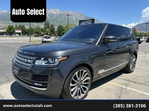 2016 Land Rover Range Rover Supercharged