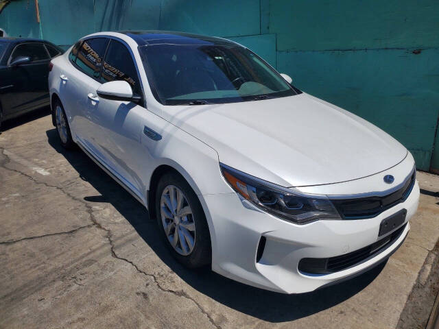 2017 Kia Optima Plug-In Hybrid for sale at Del Fresno Motors in Los Angeles, CA