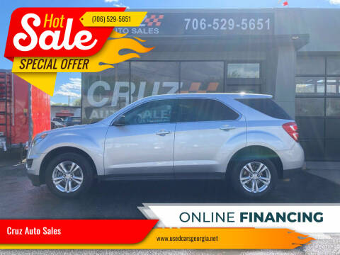 2017 Chevrolet Equinox for sale at Cruz Auto Sales in Dalton GA