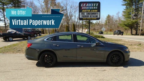 2017 Chevrolet Malibu for sale at Leavitt Brothers Auto in Hooksett NH