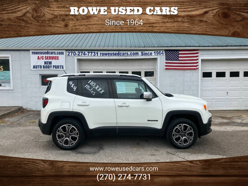 2015 Jeep Renegade for sale at Rowe Used Cars in Beaver Dam KY