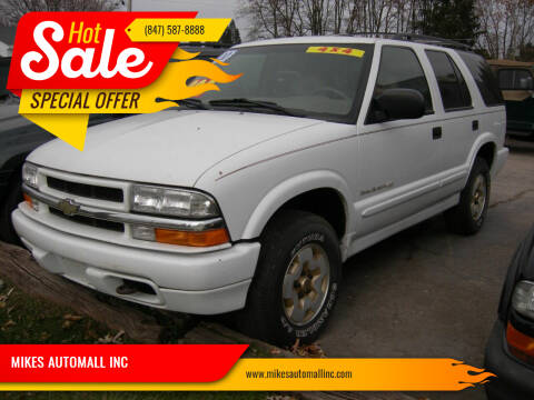 2000 Chevrolet Blazer for sale at MIKES AUTOMALL INC in Ingleside IL