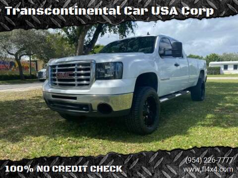2008 GMC Sierra 2500HD for sale at Transcontinental Car USA Corp in Fort Lauderdale FL