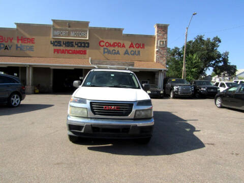 2008 GMC Canyon for sale at Import Motors in Bethany OK