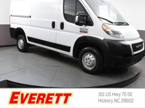 2019 RAM ProMaster Cargo for sale at Everett Chevrolet Buick GMC in Hickory NC