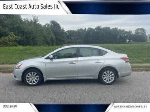 2014 Nissan Sentra for sale at East Coast Auto Sales llc in Virginia Beach VA