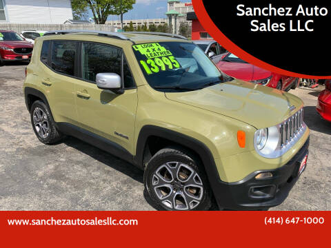 2015 Jeep Renegade for sale at Sanchez Auto Sales LLC in Milwaukee WI