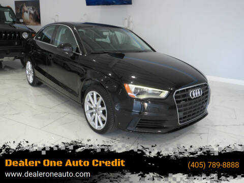 2016 Audi A3 for sale at Dealer One Auto Credit in Oklahoma City OK