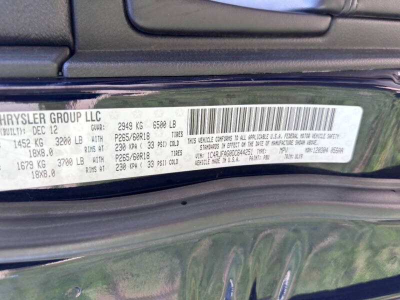 2013 Jeep Grand Cherokee Laredo