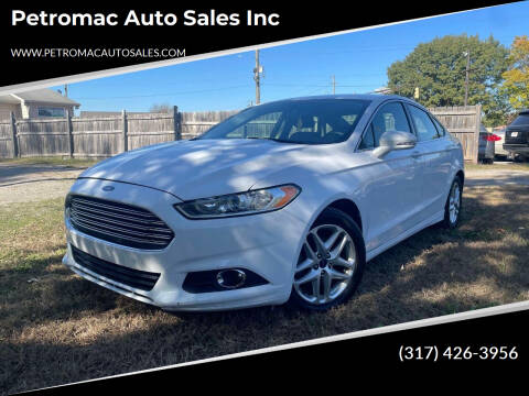 2016 Ford Fusion for sale at Petromac Auto Sales Inc in Indianapolis IN