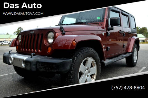 2008 Jeep Wrangler Unlimited for sale at Das Auto in Virginia Beach VA