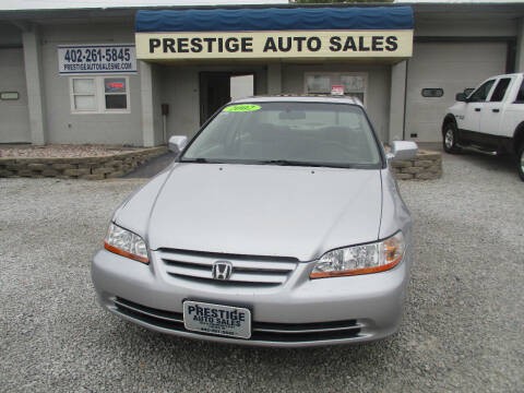 2002 Honda Accord for sale at Prestige Auto Sales in Lincoln NE