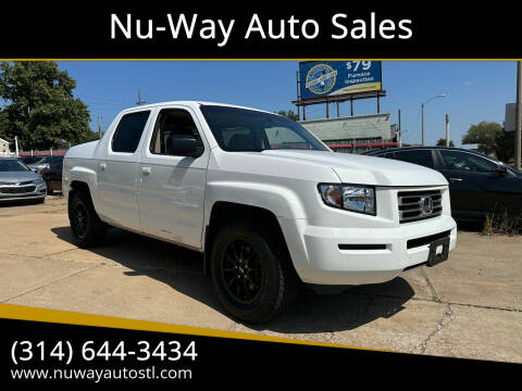 2008 Honda Ridgeline for sale at Nu-Way Auto Sales in Saint Louis MO