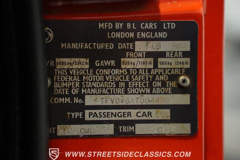 1980 Triumph Spitfire