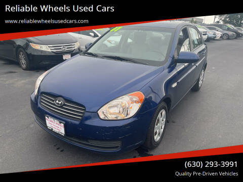 2007 Hyundai Accent for sale at Reliable Wheels Used Cars in West Chicago IL